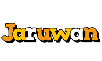 Jaruwan cartoon logo