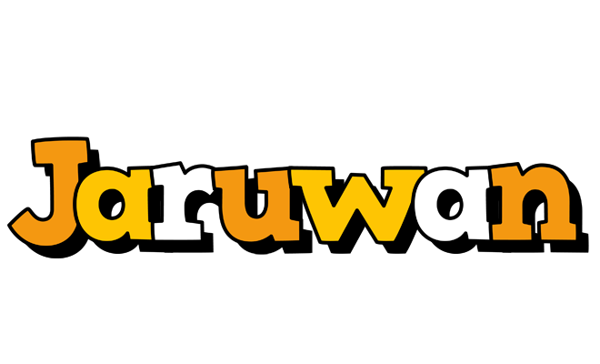 Jaruwan cartoon logo