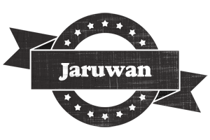 Jaruwan grunge logo