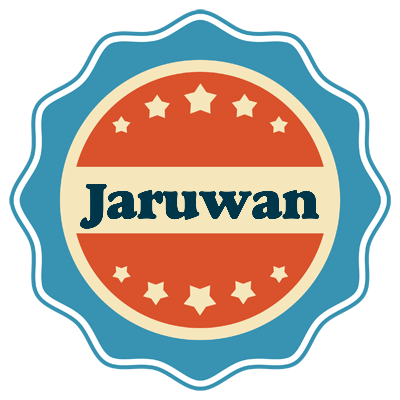 Jaruwan labels logo