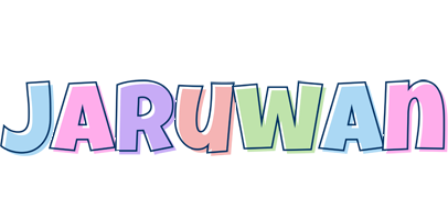 Jaruwan pastel logo