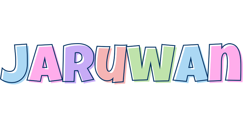 Jaruwan pastel logo
