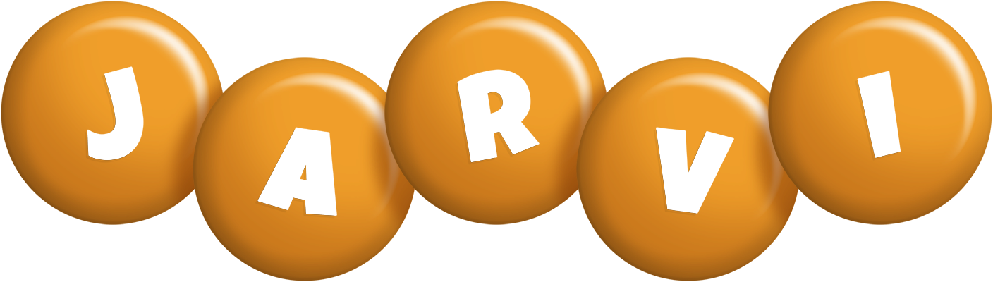 Jarvi candy-orange logo
