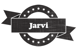 Jarvi grunge logo