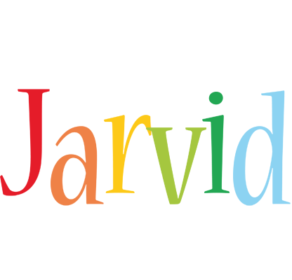 Jarvid birthday logo