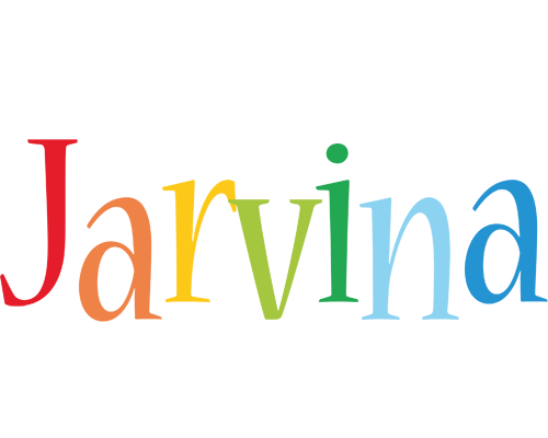 Jarvina birthday logo