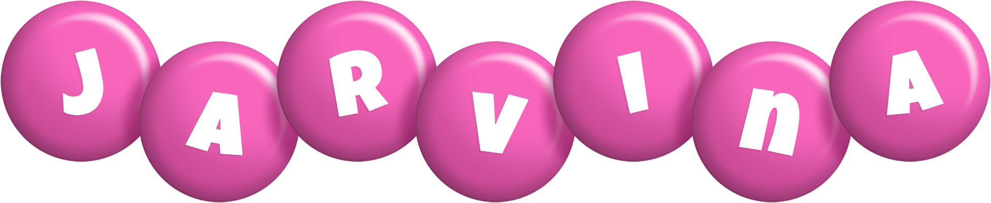 Jarvina candy-pink logo