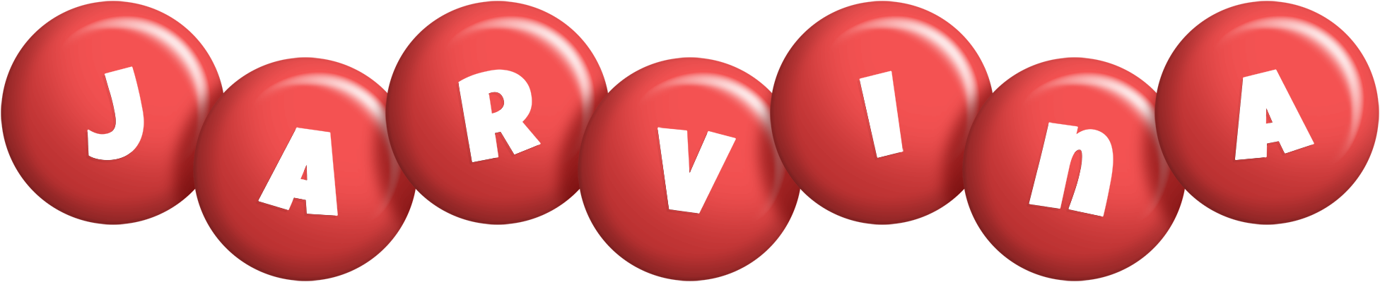 Jarvina candy-red logo
