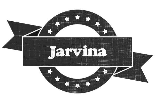 Jarvina grunge logo