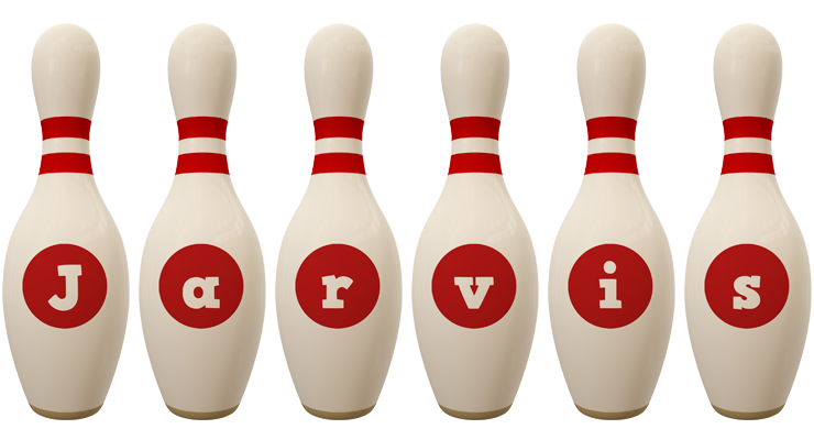 Jarvis bowling-pin logo