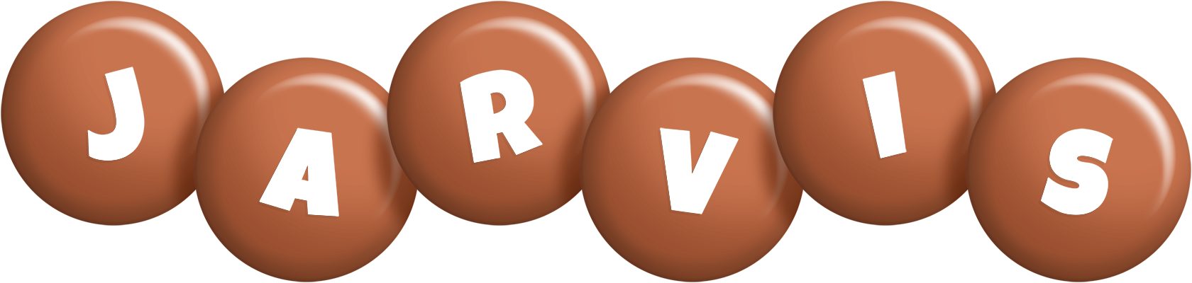 Jarvis candy-brown logo