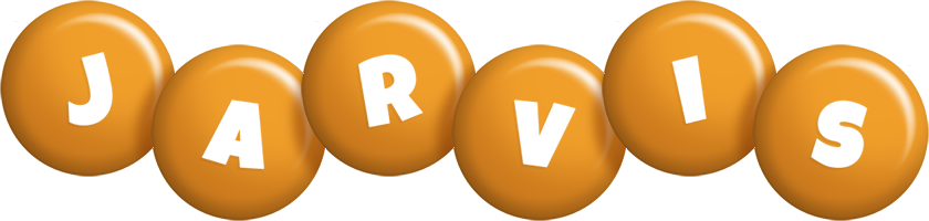 Jarvis candy-orange logo