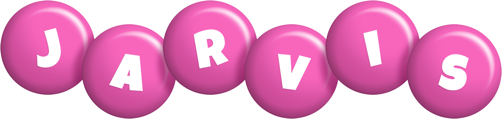 Jarvis candy-pink logo