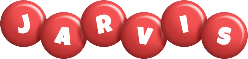 Jarvis candy-red logo