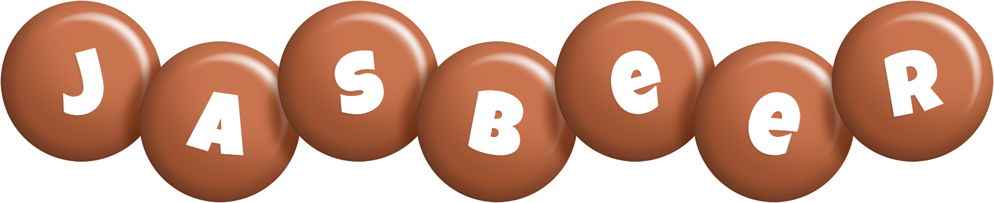 Jasbeer candy-brown logo