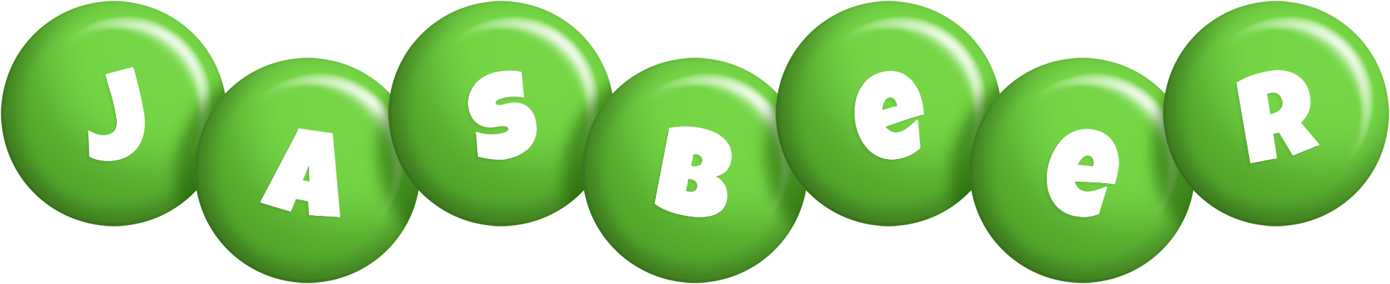 Jasbeer candy-green logo