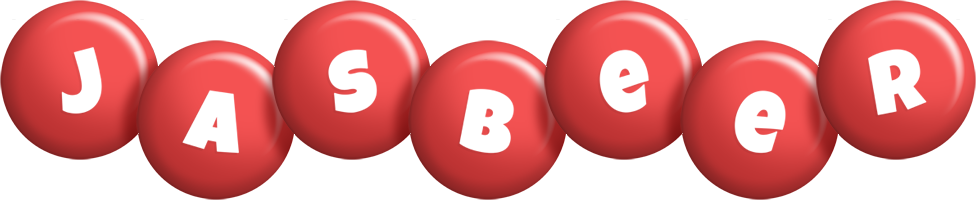 Jasbeer candy-red logo