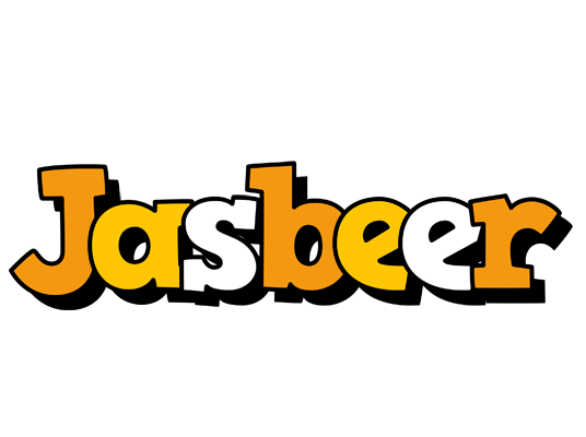 Jasbeer cartoon logo