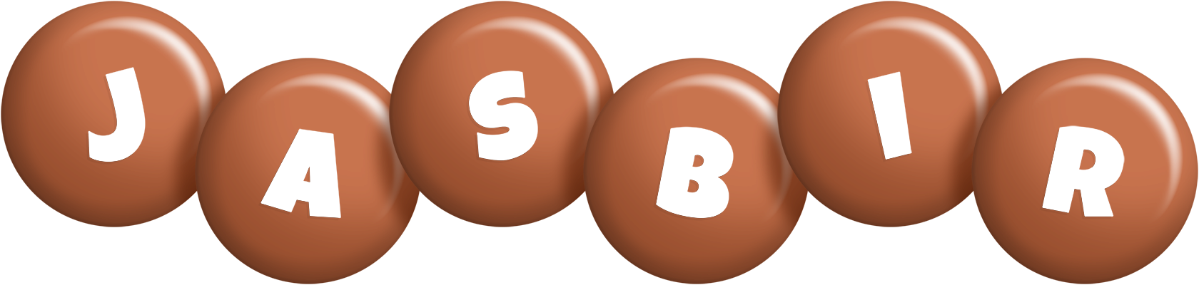Jasbir candy-brown logo