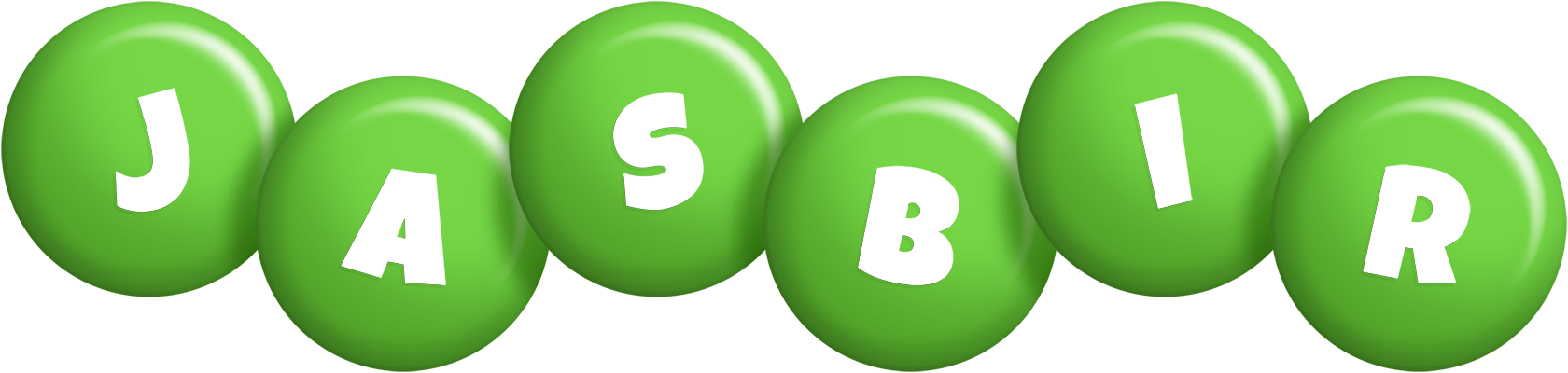 Jasbir candy-green logo
