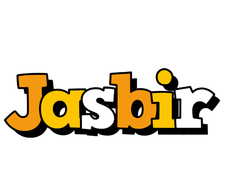 Jasbir cartoon logo