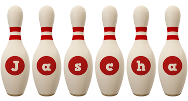 Jascha bowling-pin logo