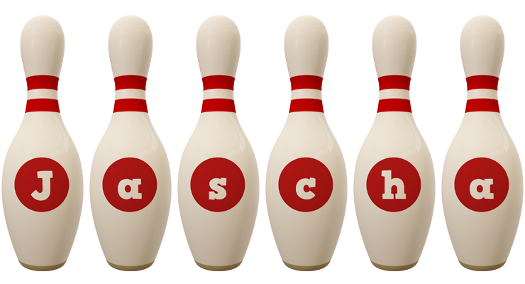 Jascha bowling-pin logo