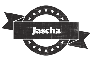 Jascha grunge logo
