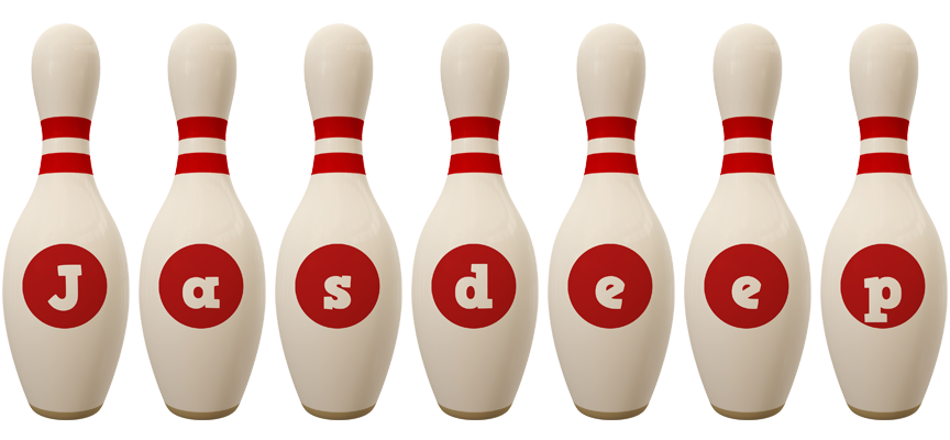 Jasdeep bowling-pin logo