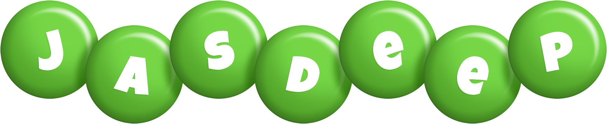 Jasdeep candy-green logo