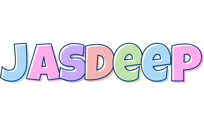 Jasdeep pastel logo