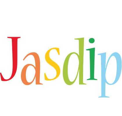 Jasdip birthday logo