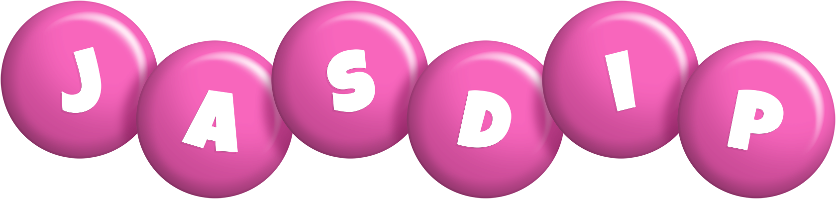Jasdip candy-pink logo