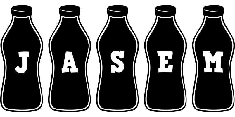 Jasem bottle logo