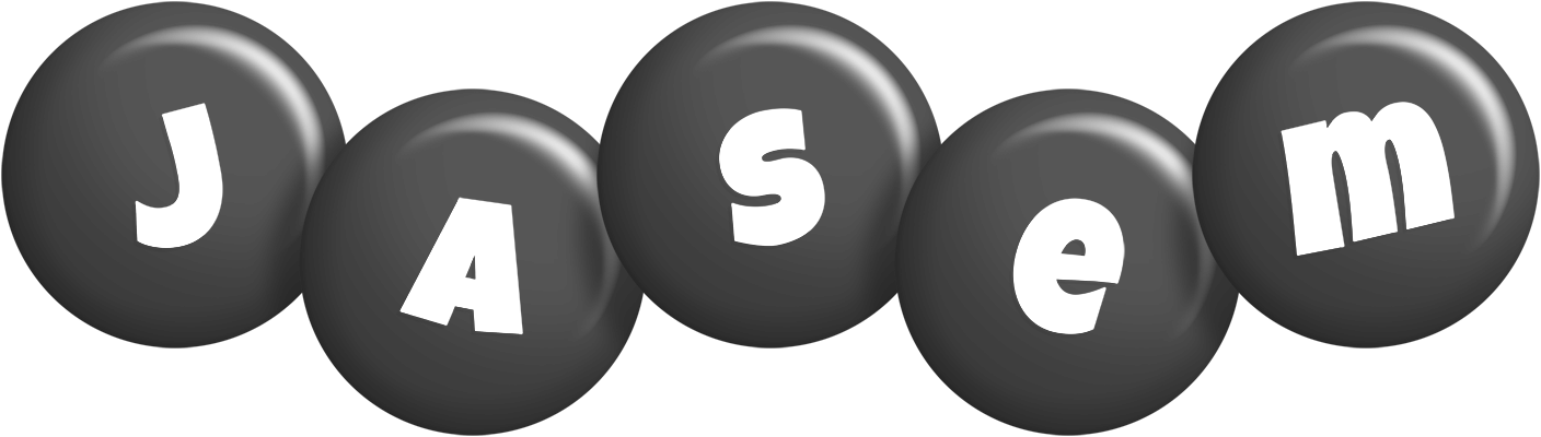 Jasem candy-black logo