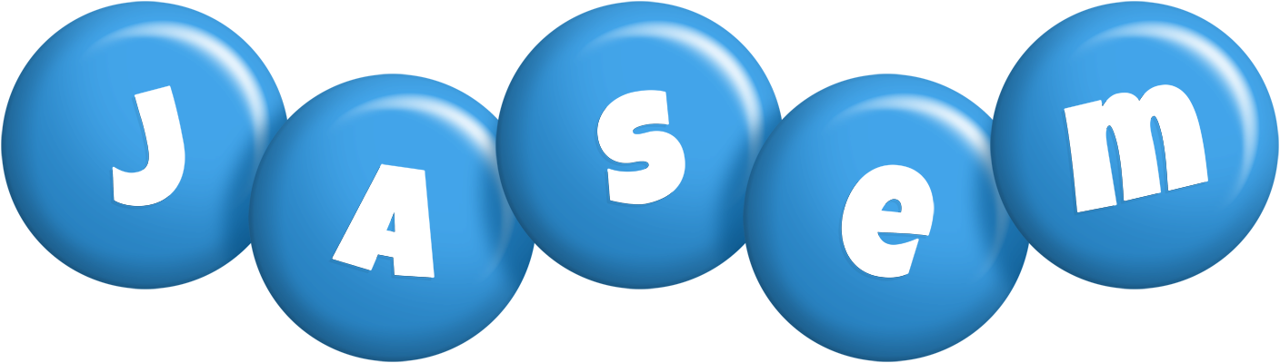 Jasem candy-blue logo