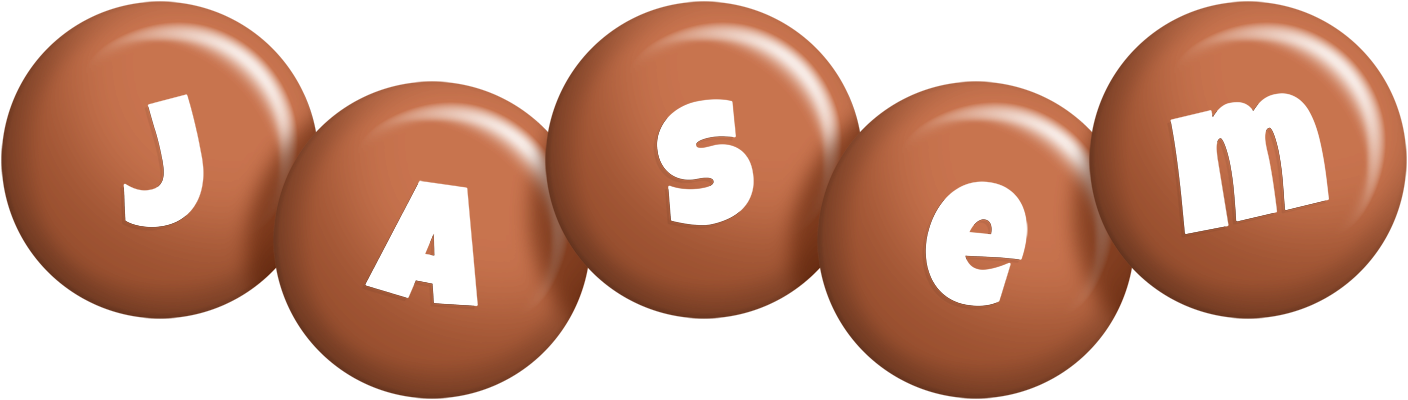 Jasem candy-brown logo