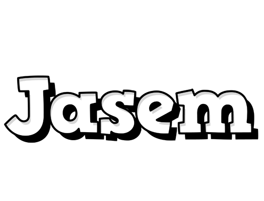 Jasem snowing logo