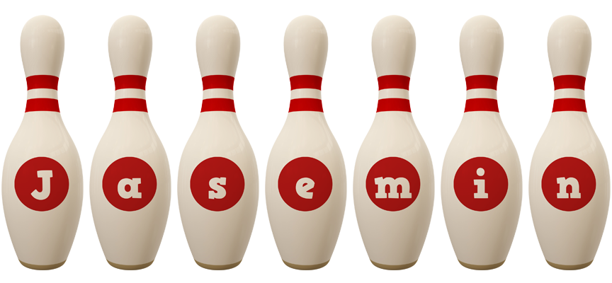 Jasemin bowling-pin logo