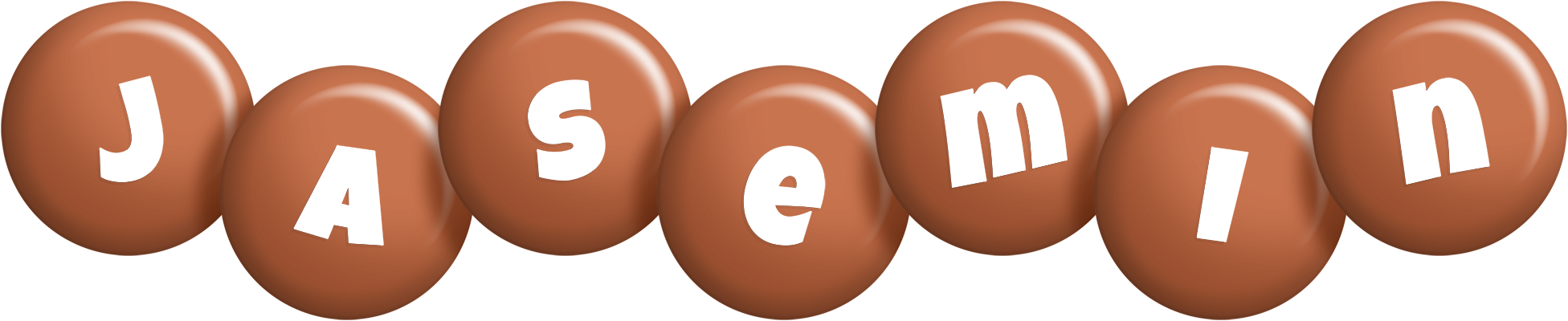 Jasemin candy-brown logo