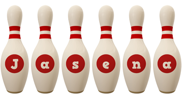 Jasena bowling-pin logo