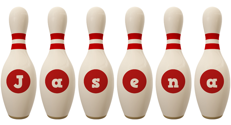 Jasena bowling-pin logo