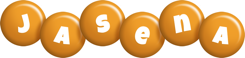 Jasena candy-orange logo