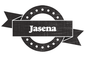 Jasena grunge logo