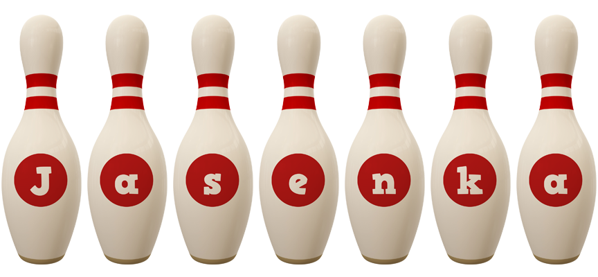 Jasenka bowling-pin logo