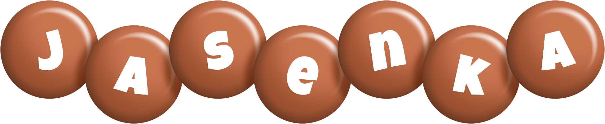Jasenka candy-brown logo