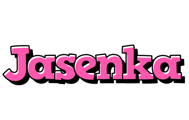 Jasenka girlish logo