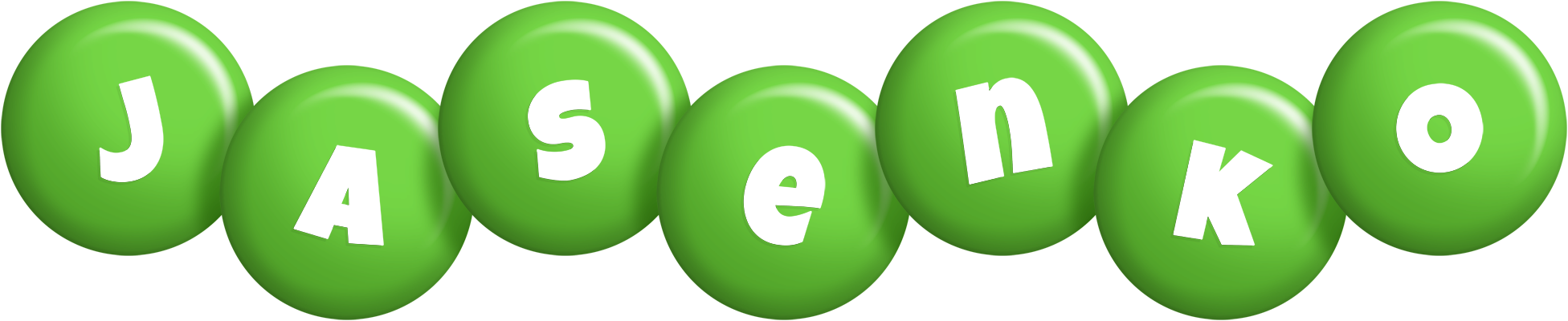 Jasenko candy-green logo