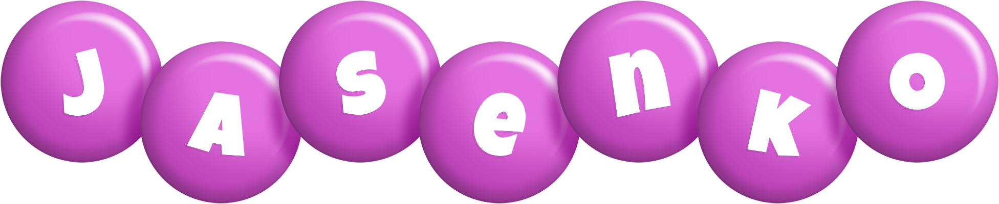Jasenko candy-purple logo