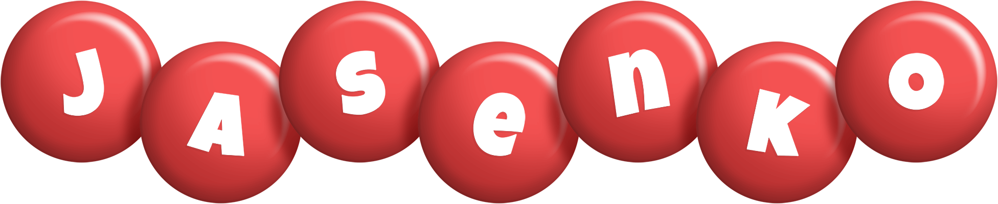 Jasenko candy-red logo
